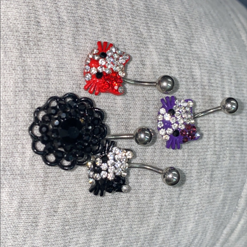 Hellokitty belly piercings